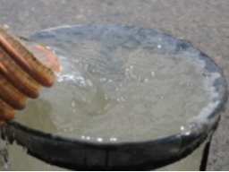 井戸水 水量確認
